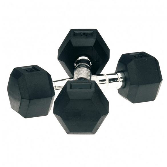 Bremshey Dumbbellset HEXA Rubber 2 x 10 kg (08BRSCL189) 08BRSCL189